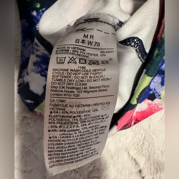 GAP Floral GapFit gFast legging capris - Picture 8 of 13